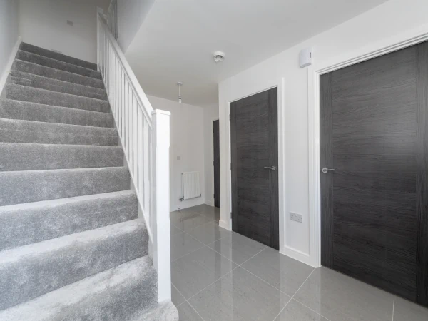 Staircases, new cupboards and woodwork.